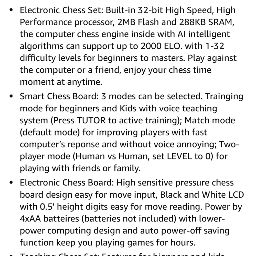 Electronic Chess Set - Picture 6 of 7